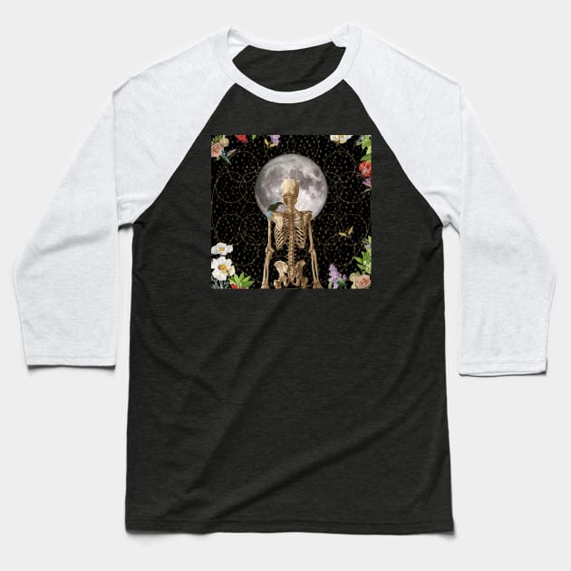 Stargazer Baseball T-Shirt by FormsMostBeautiful